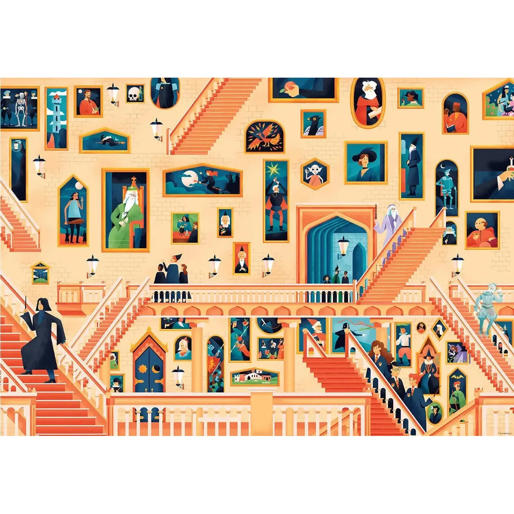 Harry Potter Exploring Hogwarts 500 Piece Jigsaw Puzzle Insights (ONLINE ORDER ONLY)