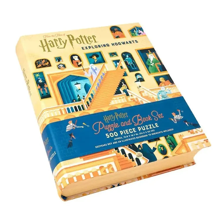 Harry Potter Exploring Hogwarts 500 Piece Jigsaw Puzzle Insights (ONLINE ORDER ONLY)