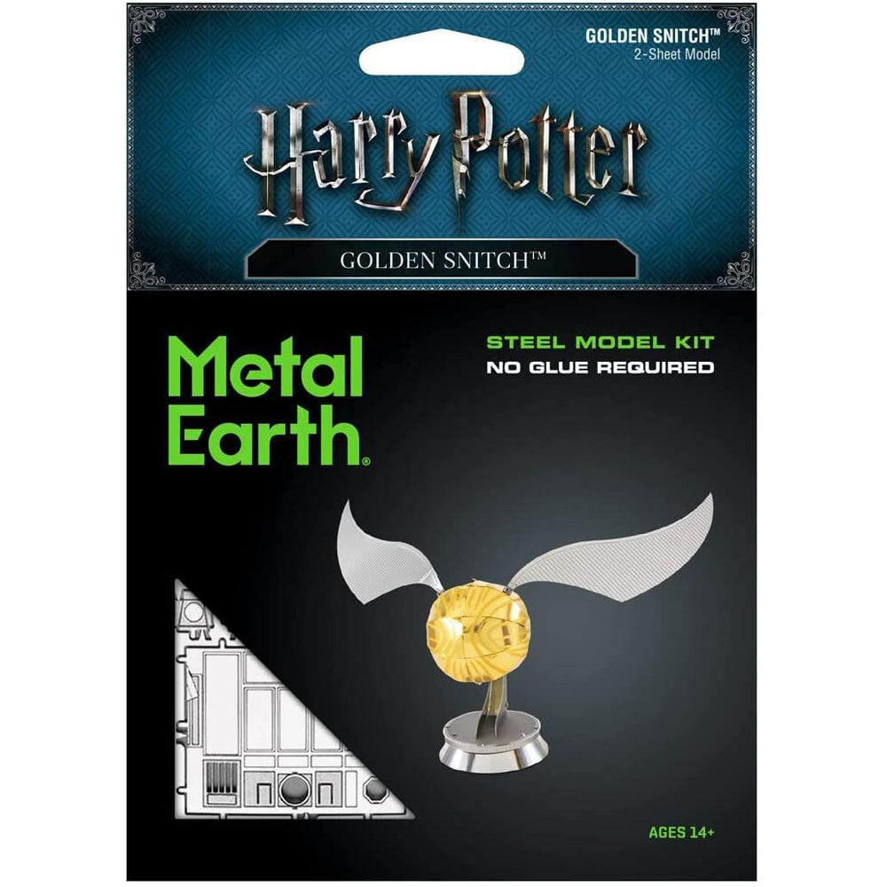 Harry Potter Golden Snitch 3D Steel Model Kit Metal Earth (ONLINE ORDER ONLY)