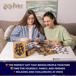 Harry Potter Hogwarts Crest Wooden Jigsaw Puzzle Woods Story (ONLINE ORDER ONLY)
