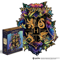 Harry Potter Hogwarts Crest Wooden Jigsaw Puzzle Woods Story (ONLINE ORDER ONLY)