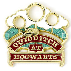 Harry Potter Quidditch Golden Snitch Sliding Pin Badge (Online Order Only)