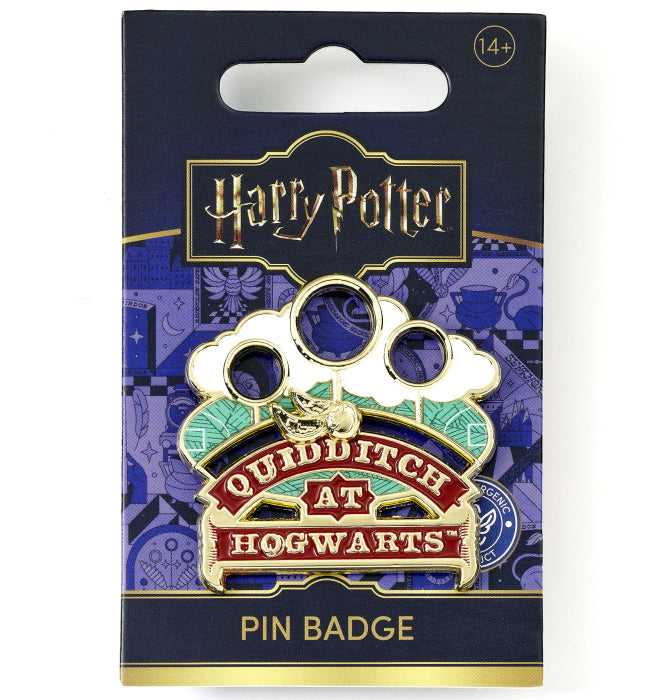 Harry Potter Quidditch Golden Snitch Sliding Pin Badge (Online Order Only)