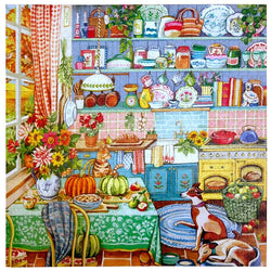 Harvest Kitchen 1000 Piece Jigsaw Puzzle eeBoo (ONLINE ORDER ONLY)