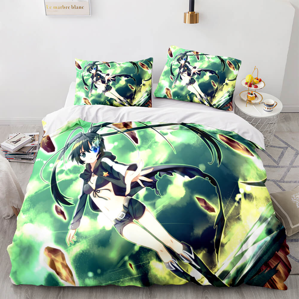 Anime Hatsune Miku Bedding Set Cosplay Quilt Cover Without Filler (Online Order Only)