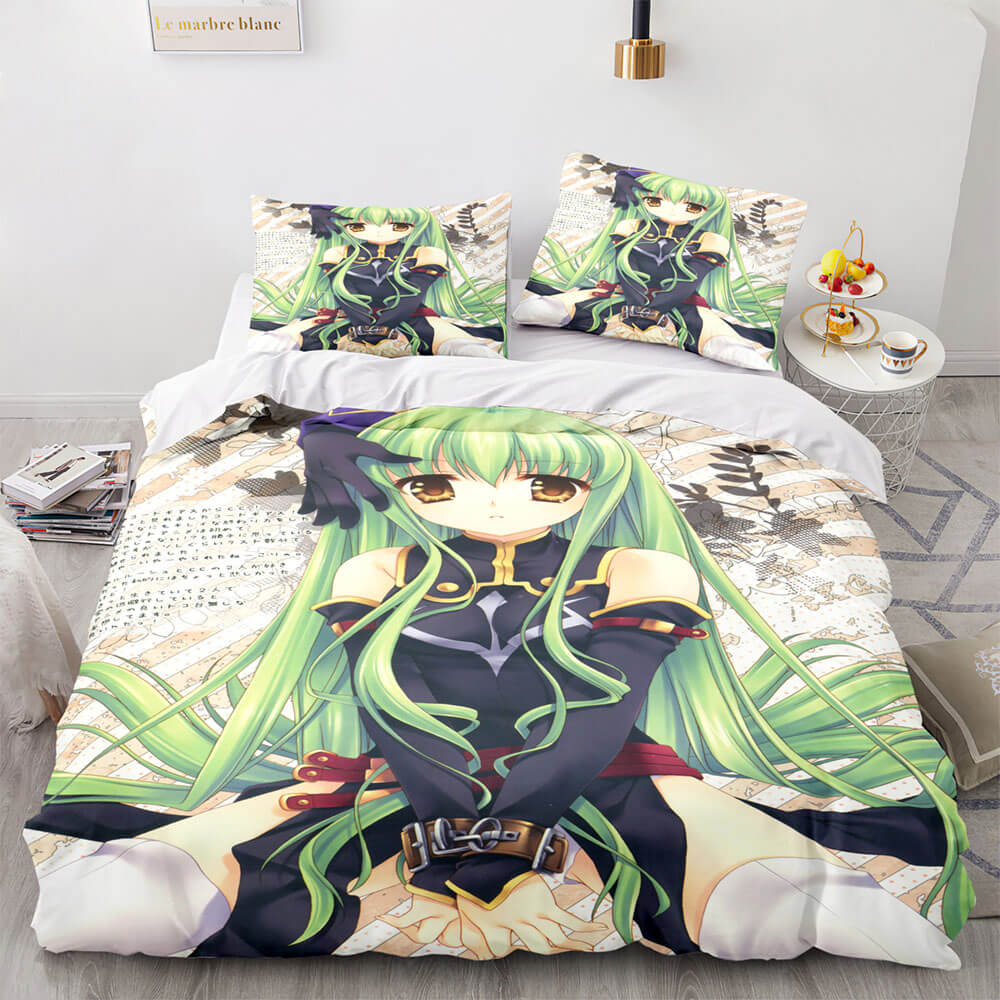 Anime Hatsune Miku Bedding Set Cosplay Quilt Cover Without Filler (Online Order Only)