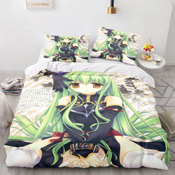 Anime Hatsune Miku Bedding Set Cosplay Quilt Cover Without Filler (Online Order Only)