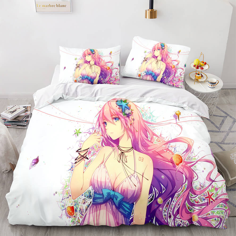 Anime Hatsune Miku Bedding Set Cosplay Quilt Cover Without Filler (Online Order Only)
