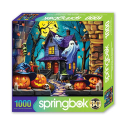 Haunted Halloween Party 1000 Piece Jigsaw Puzzle Springbok (ONLINE ORDER ONLY)