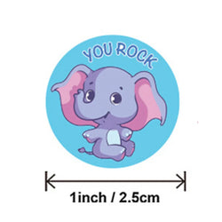 100-500pcs Children's Toys Incentive Sticker Office Stationery Decoration Label Gift Scrapbooking Sealing Stickers (Online Order Only)
