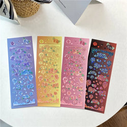 Ins Melting Rose Sticker Hand Account Scrapbooking Decorative Sticker DIY Diary Album Stick Label Korean Stationery (ONLINE ORDER ONLY)
