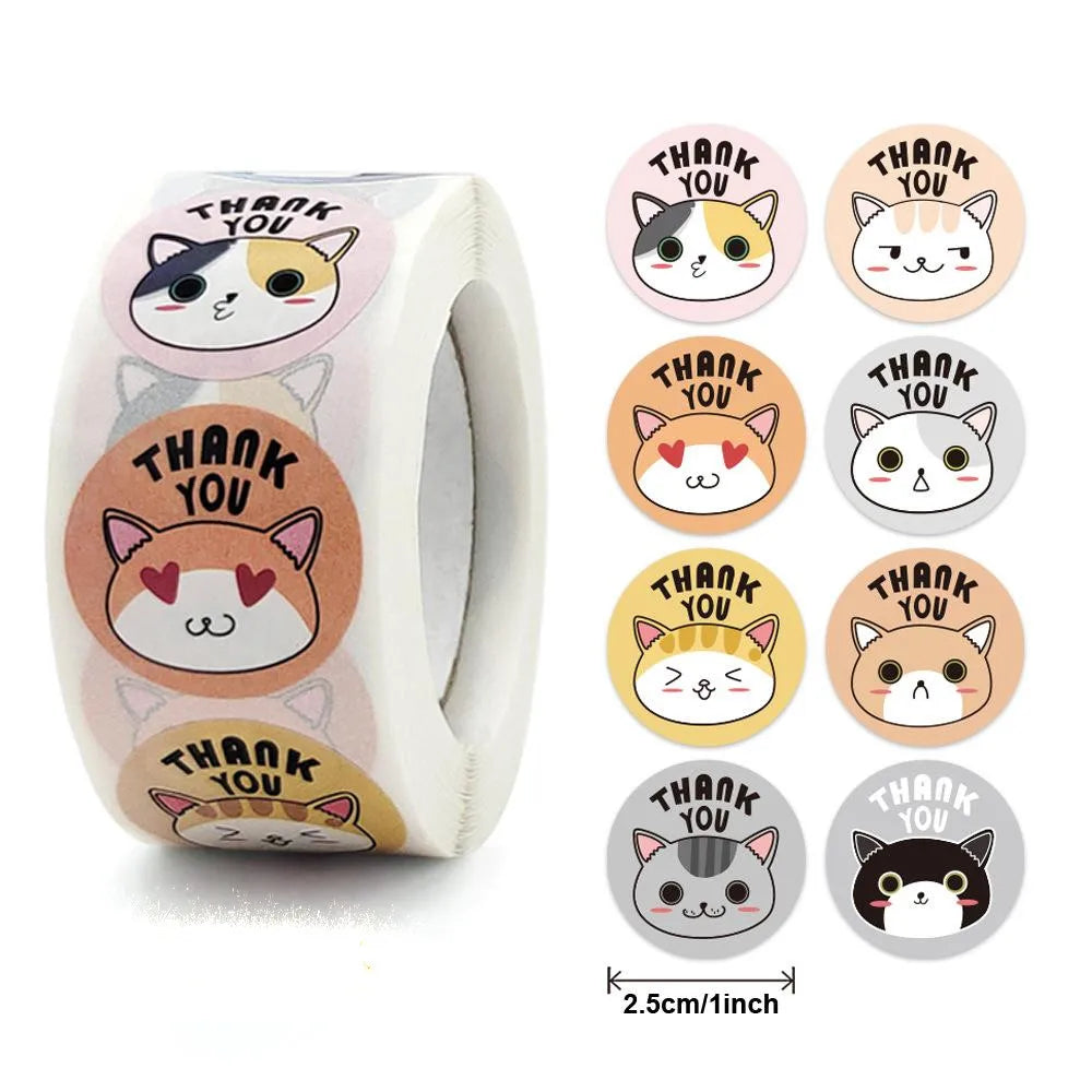 500pcs Animals Cartoon Stickers For Kids Classic Toys Sticker School Teacher Reward Sticker Various Styles Designs Pattern (ONLINE ORDER ONLY)