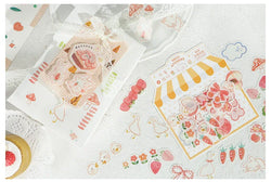 40Pcs/lot Sweet Life Series Stickers Scrapbooking Decorative Sticker DIY Diary Album Stick Label Escolar Cute Stationery Gift (Online Order Only)