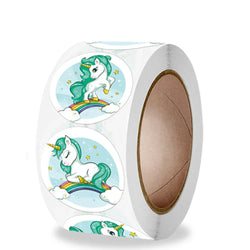 100-500pcs  Animal Unicorn Sticker kids Reward Sticker Gift Decoration Label Teacher Encouragement Student Stationery Stickers (ONLINE ORDER ONLY)