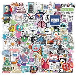 Science Lab Stickers Waterproof Decals for Laptop Guitar Luggage (Online Order Only)