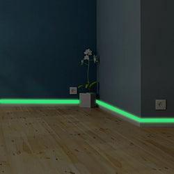 Glow in the Dark Luminous Wall Sticker Baseboard Decals for Living Room and Bedroom Decor (Online Order Only)