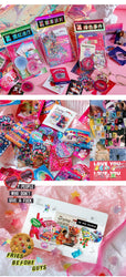 45Pcs/lot Neon Light Garden Series Laser Stickers Girl Scrapbooking Stick Label Diary Album Sticker Personalized Stationery Gift (Online Order Only)