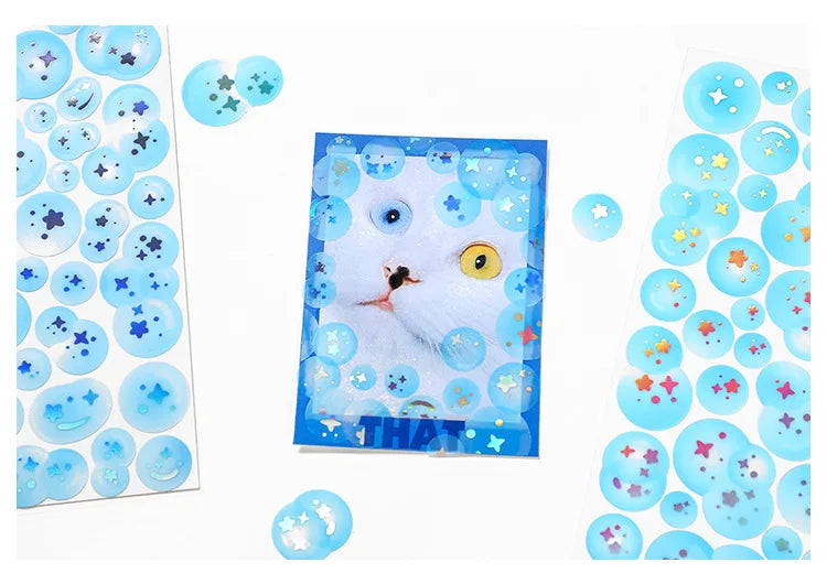Bubble Soda Series Series Stickers Scrapbooking Decorative Sticker Korean DIY Diary Album Stick Label Kawaii Stationery (ONLINE ORDER ONLY)