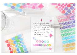Colorful Fantasy Series Sticker Scrapbooking Decorative Sticker DIY Diary Album Stick Label INS Kawaii Stationery (ONLINE ORDER ONLY)