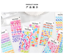 Colorful Fantasy Series Sticker Scrapbooking Decorative Sticker DIY Diary Album Stick Label INS Kawaii Stationery (ONLINE ORDER ONLY)