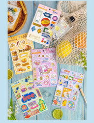 2Pcs Daydream Series Sticker Hand Account DIY Album Decoration Scrapbooking Stickers Kawaii Cartoon Stationery (ONLINE ORDER ONLY)