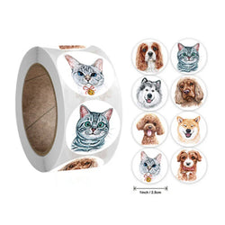 2024New Animals Cartoon Stickers for Kids Classic Toys Sticker School Teacher Reward Sticker Various Styles Designs Pattern (ONLINE ORDER ONLY)