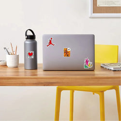 10/30/50Pcs Keith Funny Cartoon Graffiti Sticker Waterproof Fridge Guitar Laptop Motorcycle Skateboard Joke Decal Classic Toy (ONLINE ORDER ONLY)