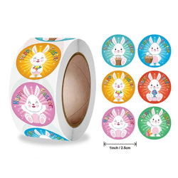 2024New Sticker Animals Reward Sticker For Kids Cute Pattern School Teacher Supplies 500pcs/roll 1 Inch Kawaii Encourage Sticker (ONLINE ORDER ONLY)