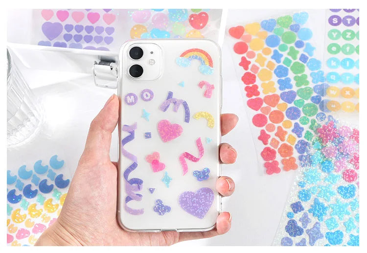 Colorful Fantasy Series Sticker Scrapbooking Decorative Sticker DIY Diary Album Stick Label INS Kawaii Stationery (ONLINE ORDER ONLY)