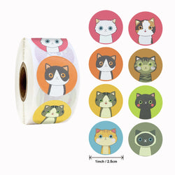 500Pcs Easter Stickers Self Adhesive Paper Sticker Happy Easter Party Gift Package Envelope Seal Decoration Cake Baking Labels (ONLINE ORDER ONLY)