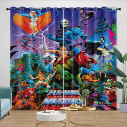 He-Man And The Masters Curtains Blackout Window Drapes Room Decoration (ONLINE ORDER ONLY)
