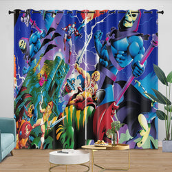 He-Man And The Masters Curtains Blackout Window Drapes Room Decoration (ONLINE ORDER ONLY)