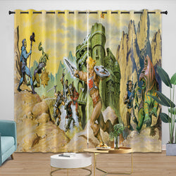 He-Man And The Masters Curtains Blackout Window Drapes Room Decoration (ONLINE ORDER ONLY)
