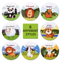 500pcs/roll Reward Stickers 'WOW! YOU DID IT' Encourage Labels Motivational Stickers (ONLINE ORDER ONLY)