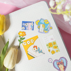 2Pcs Daydream Series Sticker Hand Account DIY Album Decoration Scrapbooking Stickers Kawaii Cartoon Stationery (ONLINE ORDER ONLY)