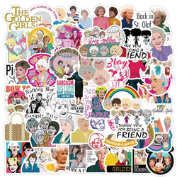 10/30/50PCS The Golden Girls TV Show Sticker Packs (ONLINE ORDER ONLY)