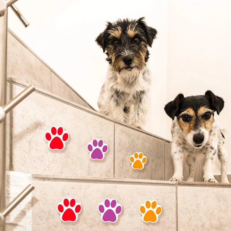 100-500pcs Cartoon Dog Paw Stickers Fridge Guitar Car Laptop Sticker Classic Tag Labels For Girls Notebook Scrapbook Stickers (Online Order Only)
