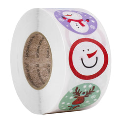 100-500pcs Thank You Sticker Design Diary Christmas Sticker Gift Sealing Sticker Holiday Birthday Party Gift Decoration Label (Online Order Only)