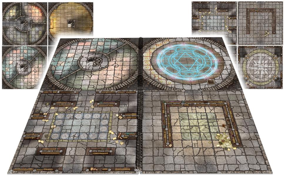 Books of Battle Mats: The Dungeon (ONLINE ORDER ONLY)