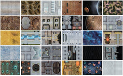 Big Book of Sci-Fi Battle Mats (ONLINE ORDER ONLY)
