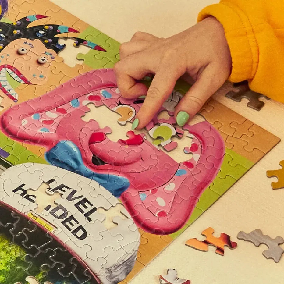 Heads 500 Piece Jigsaw Puzzle Le Puzz (ONLINE ORDER ONLY)