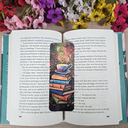 Beautiful Books and Coffee Bookmark (ONLINE ORDER ONLY)