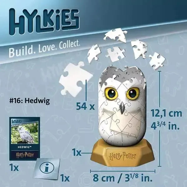 Hedwig Hylkies 54 Piece 3D Jigsaw Puzzle Ravensburger (ONLINE ORDER ONLY)