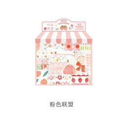 40Pcs/lot Sweet Life Series Stickers Scrapbooking Decorative Sticker DIY Diary Album Stick Label Escolar Cute Stationery Gift (Online Order Only)