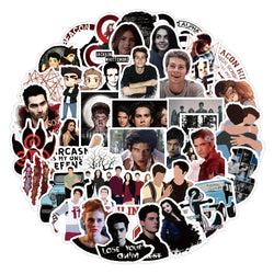 Teen Wolf Stickers Pack: Waterproof Decals for Phone, Skateboard, Laptop, Luggage (ONLINE ORDER ONLY)