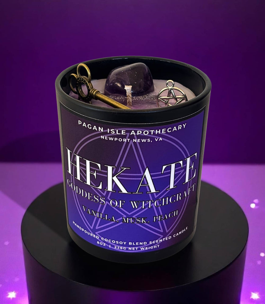 Hekate Crystal Candle (ONLINE ORDER ONLY)
