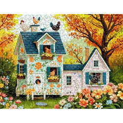 Hen House Hideaway 500 Piece Jigsaw Puzzle Springbok (ONLINE ORDER ONLY)