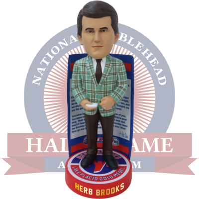 Herb Brooks USA Hockey Miracle on Ice 1980 Gold Medal Bobblehead (ONLINE ORDER ONLY)
