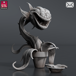 3D Printed STL Miniatures Herbalist Set 28 - 32mm War Gaming D&D (Online Only)