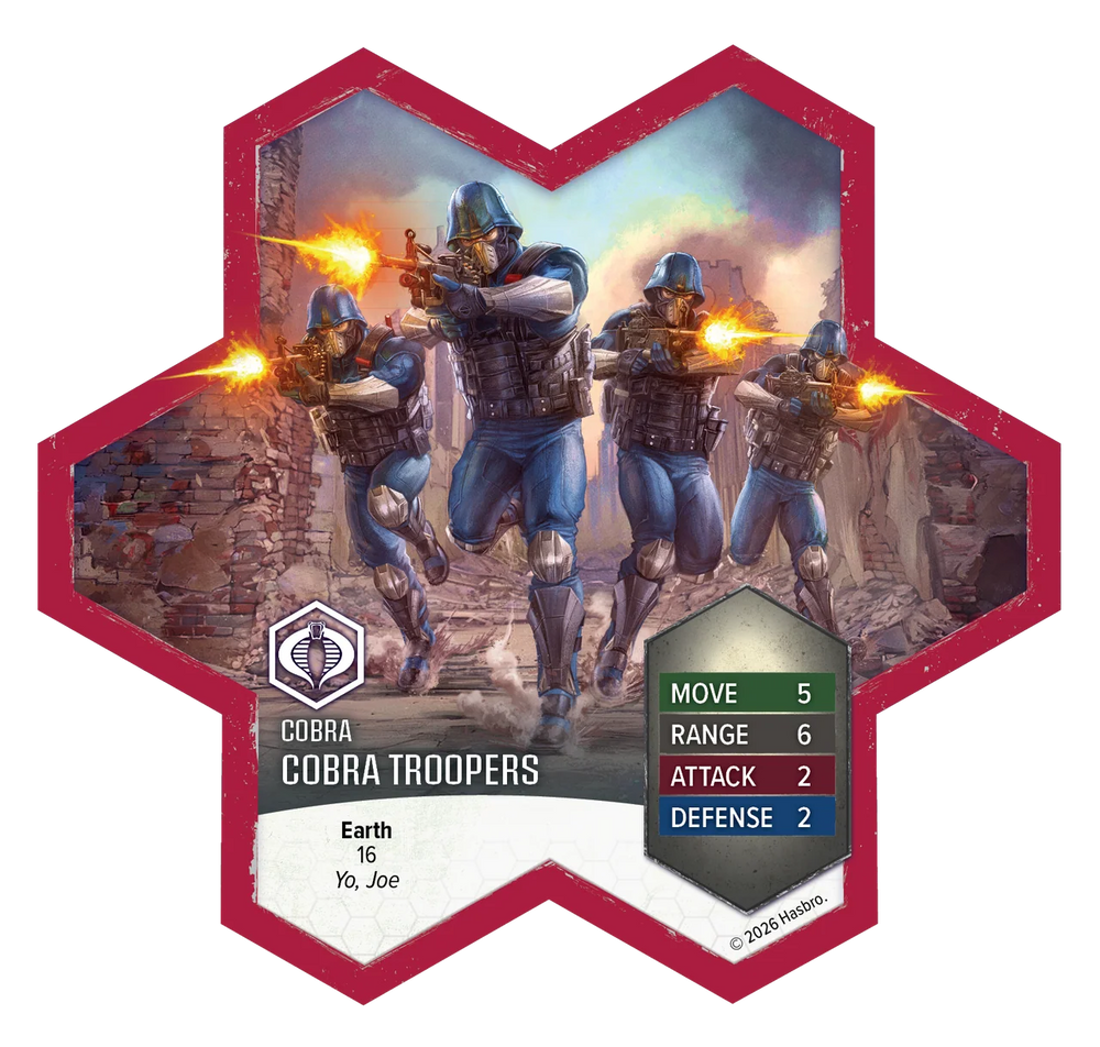 Heroscape: G.I. Joe - COBRA Troopers & COBRA Flight Pod Common Army Expansion